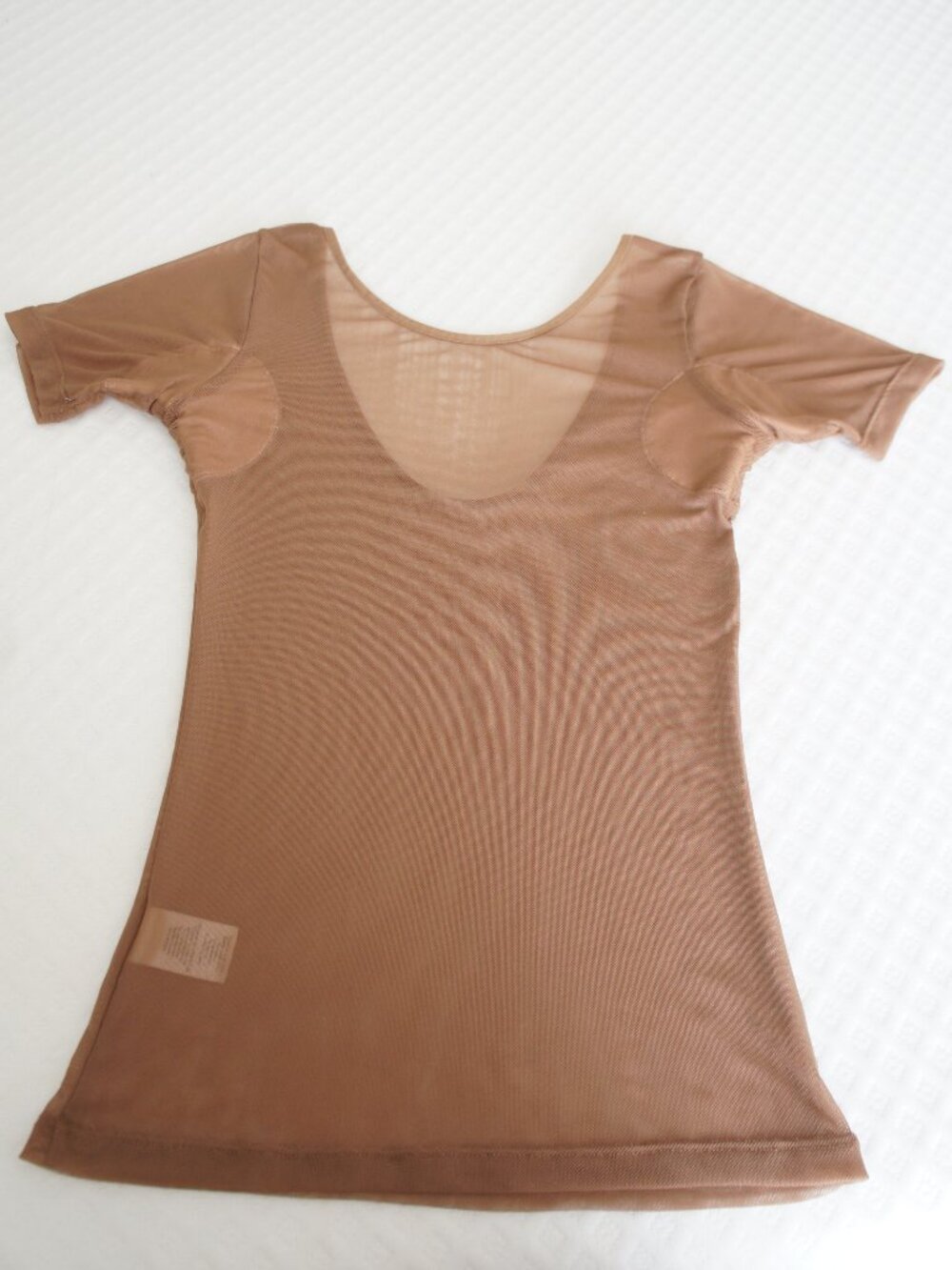 Numi The Signature Mesh Undershirt Color Cinnamon Size Extra Small - Picture 3 of 12
